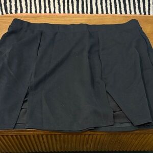 Women's Black Skort